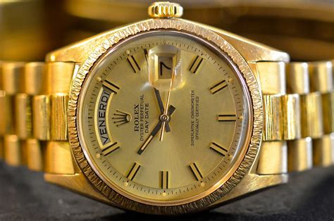 rolex day date oro giallo anni1980|Orologio Rolex Day.